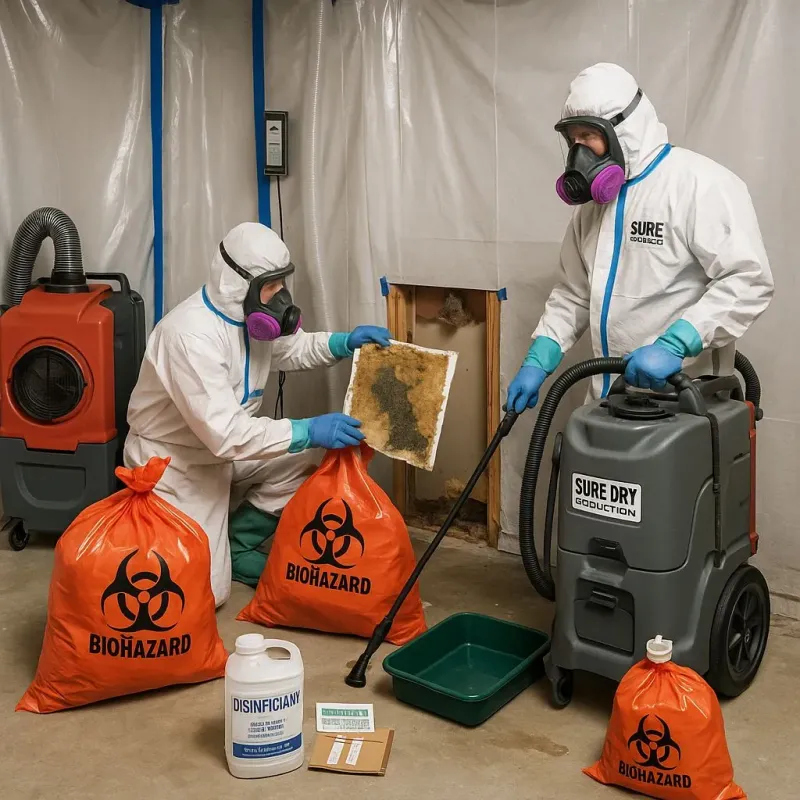 Contaminated Water Handling Protocols process in Rayne, LA
