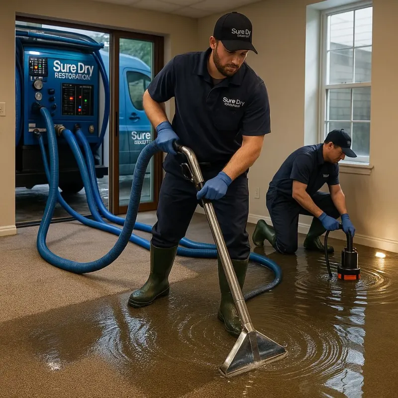 Water Extraction and Removal process in Rayne, LA